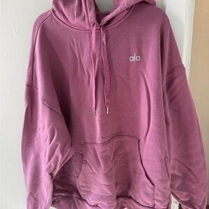 ALO Yoga Pink Hoodie